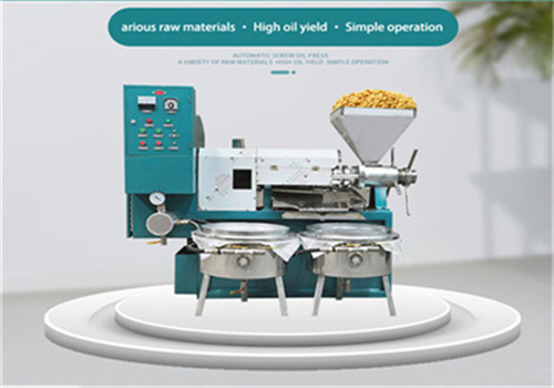 new chili seed hot and cold oil press machine