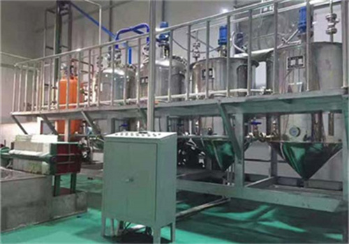 tanzania 5 tons project crop seed oil refining machine