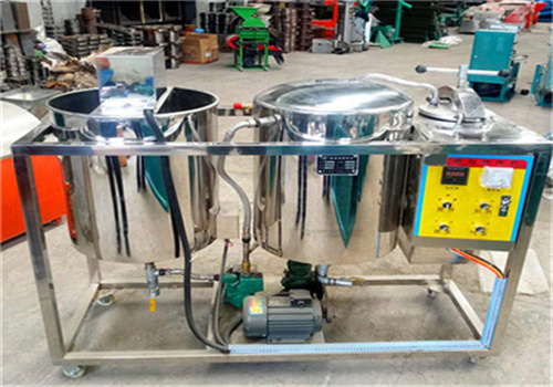 philippines 100-200kg/h linseed oil pressing refiner