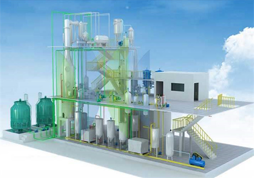 south africa 200 tons/day peanut oil refining machine