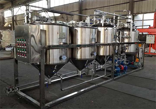 benin 100 tons/day linseed oil pressing and refining