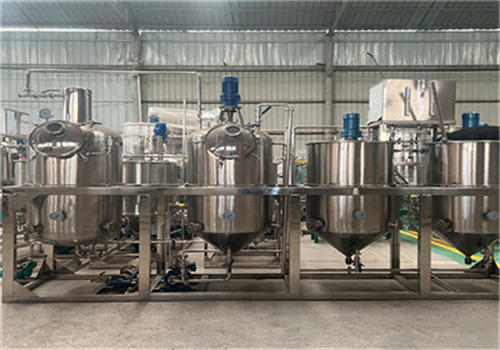 ibadan sunflower oil soybean cooking oil refining machine