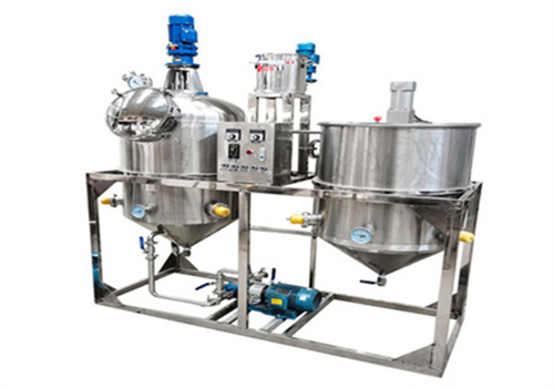 wholesale fully automatic peanut mustard oil refining machine