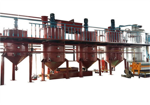 ethiopia 10-25t/day peanut rapeseed oil refining machine