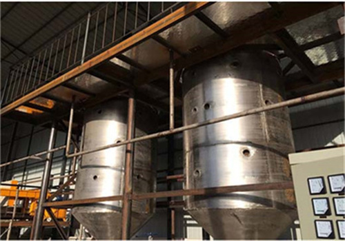 ethiopia 120tpd soybean peanut oil refining equipment