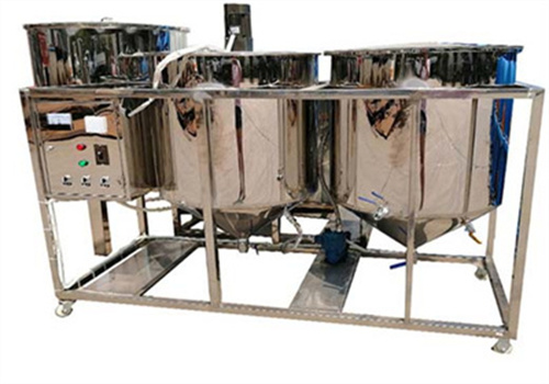 ghana best selling sunflower oil refining machine price