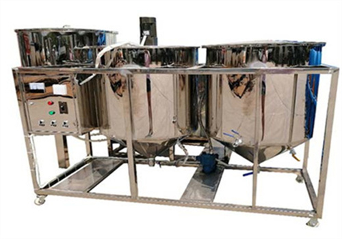 nepal mini soybean crude oil refining machine