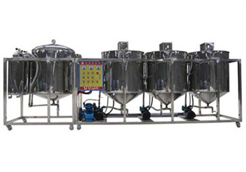 oman commercial cooking oil refining machine