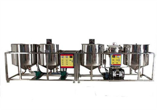 oman big discount soybean cooking oil refining machine