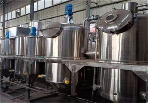 lagos soybean sunflower oil refining machine